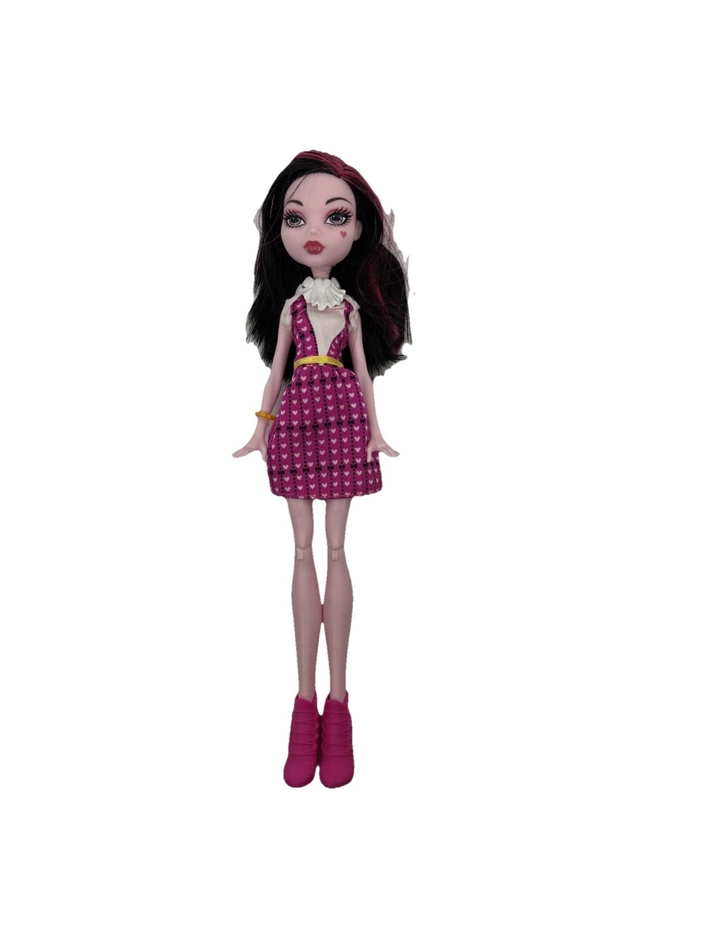 Monster High Draculaura Budget Basic Doll 2015 Mattel G1 Rare Figure Heart Dress